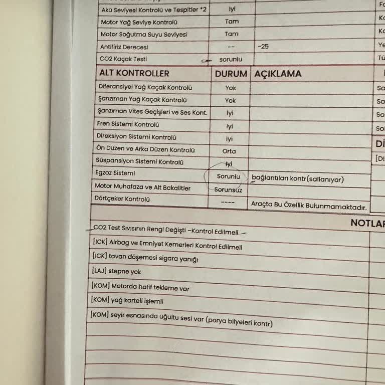 Umran Oto Ekspertiz Airbag Bakılmadı Ful Ekspertiz Yaptırdığım Halde