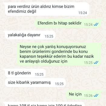 Fon Deri Etiket Mağduru Oldum Şikayetçiyim