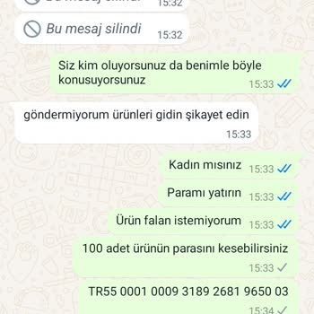 Fon Deri Etiket Mağduru Oldum Şikayetçiyim