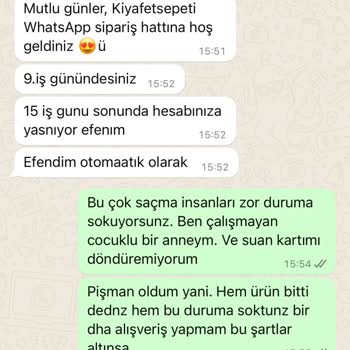 Kıyafet Sepeti Kıyafetsepeti İade Sürecinde Yaşanan Mağduriyet