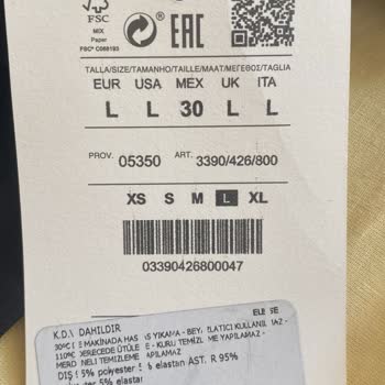 Pull and Bear Müşteriye Yansıyan Farklı Fiat Etiketi Ve Fatura