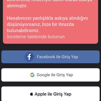 99Türkiye Durduk Yere Hesabımı Neden Askıya Alındı