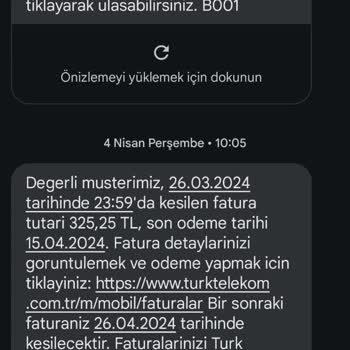 Türk Telekom Faturalı Hat Kullanırsanız Sonuçları