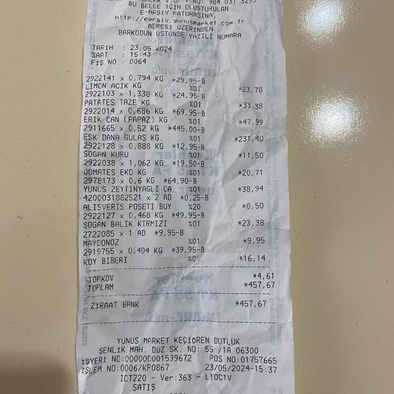 Yunus Market Marketten Kasap Reyonundan Kıyma Alırken Dikkat!