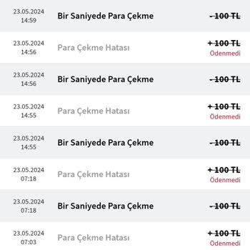 Misli.com Para Çekme Hatası