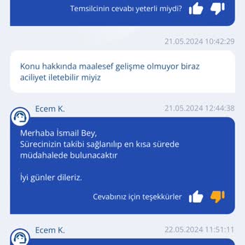 TurkNet Nakil İşlemi Süreç Yetersizliği