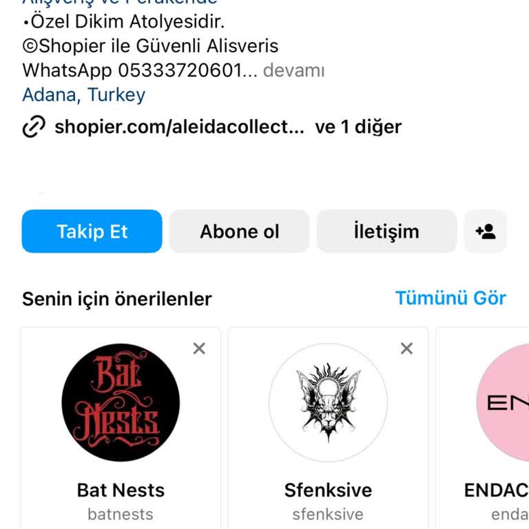 Ozlemscollection Aleida Collection Para İadesi Yapmıyor Ürünü De Göndermiyor