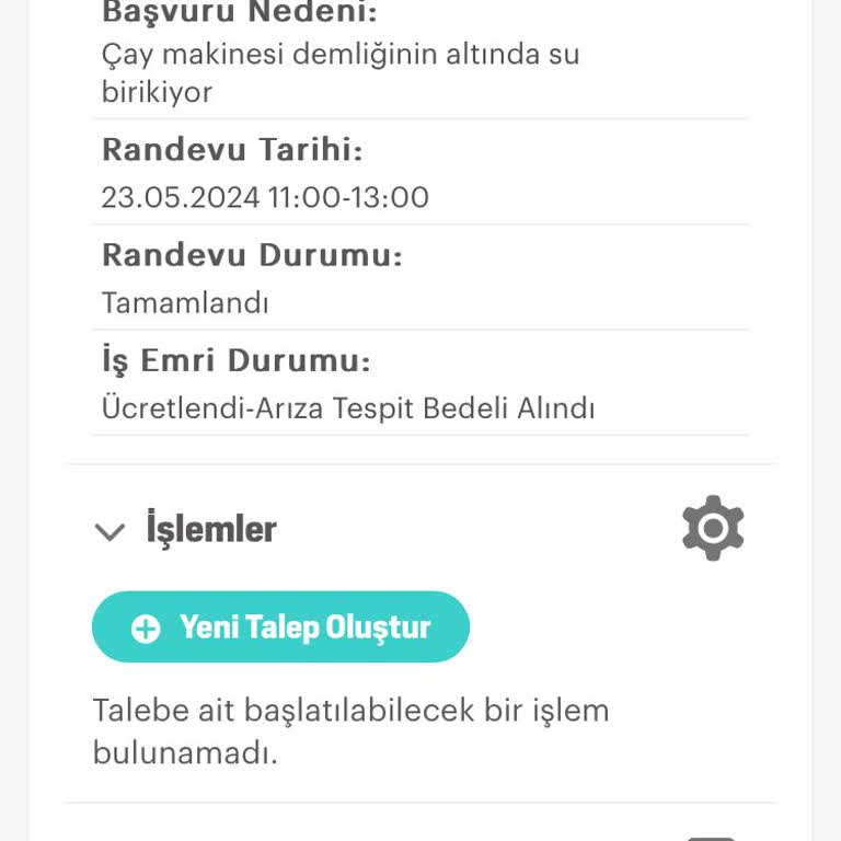 Arçelik Yedek Parça Bulundurmuyor!