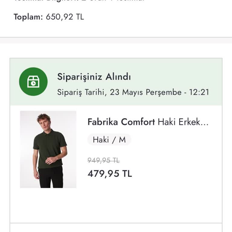 Boyner Now Siparişi 3 Saattir Gelmedi