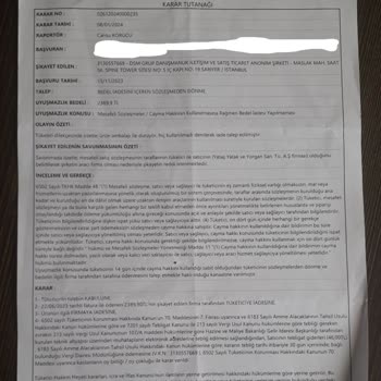 Yataş Para İadesi Yapmıyor