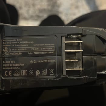 Bosch Elektrikli El Aletleri Bosch Unlimited 7 Başlık Fırçası Dönmüyor