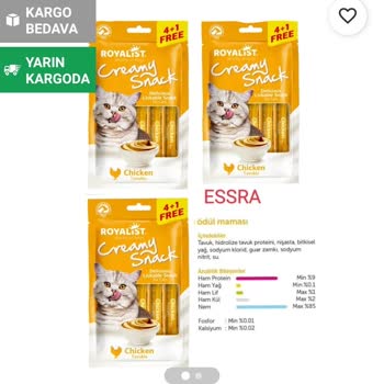 Royalist Farklı Ürün Geldi