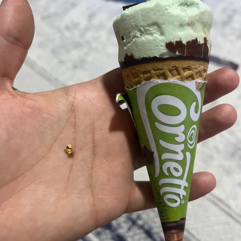 Cornetto Küçük Tahta Parçası