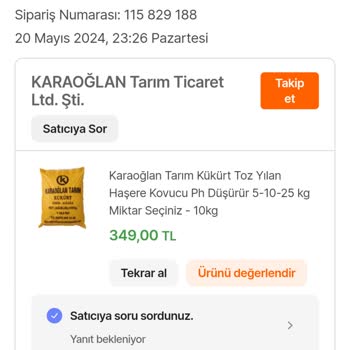 Aras Kargo Hendek Şubesi Teslimat Sorunu