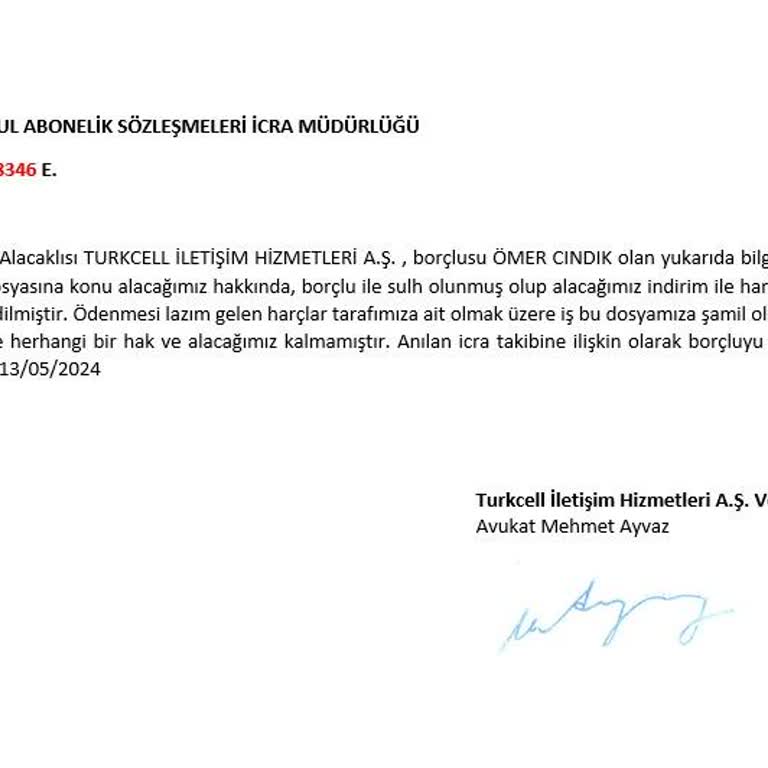 Turkcell Fazla Ödemeyi İade Etmiyor