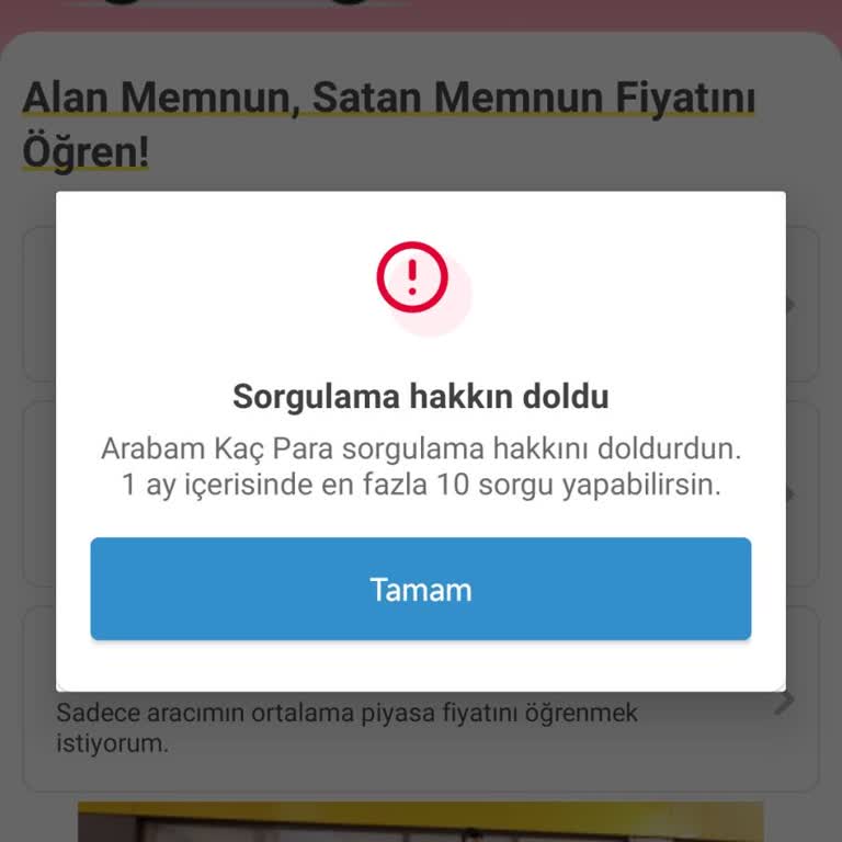 arabam.com Arabam Kaç Para