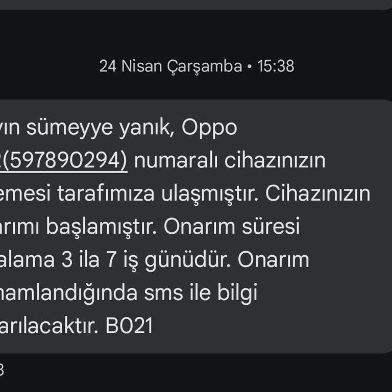 Oppo Telefon Cihaz Onarımı