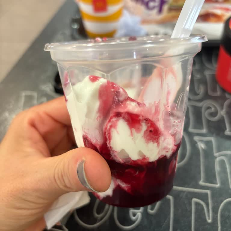 McDonald's Dondurma Miktarının Az Olması