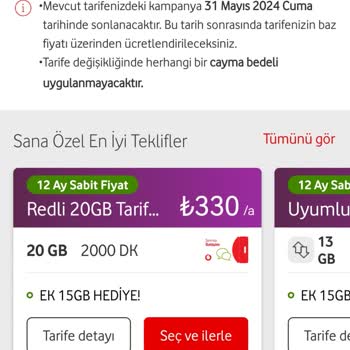 Vodafone'dan Taahhüt Bitiminde Yüzde 200 Zam Şoku