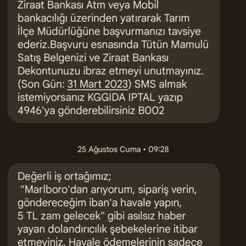 Philip Morris Kayıkçı Gıda'dan Gelen İnatçı Mesajlar: Yanlış Numara Israrı