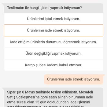 Trendyol İade Mağduriyetine Sebep Olmuştur