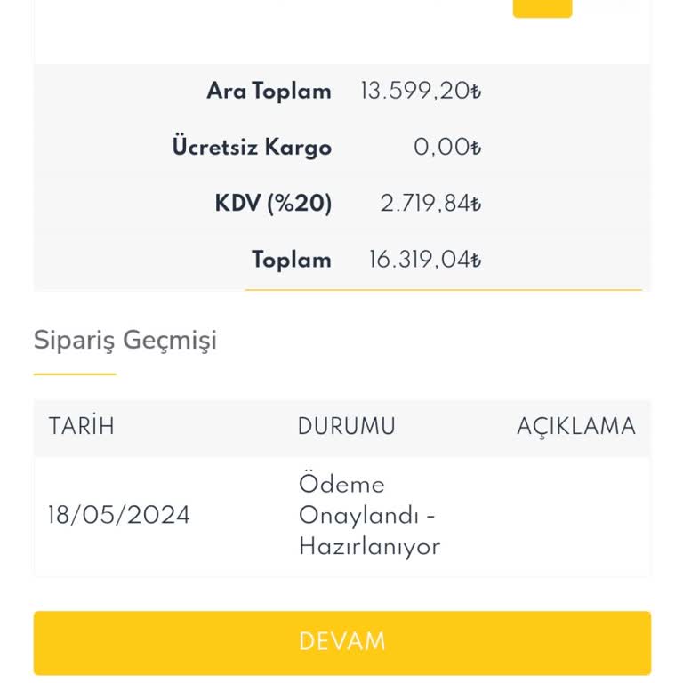 Techno Gross Ücretini Ödediğim Ürün Gelmedi