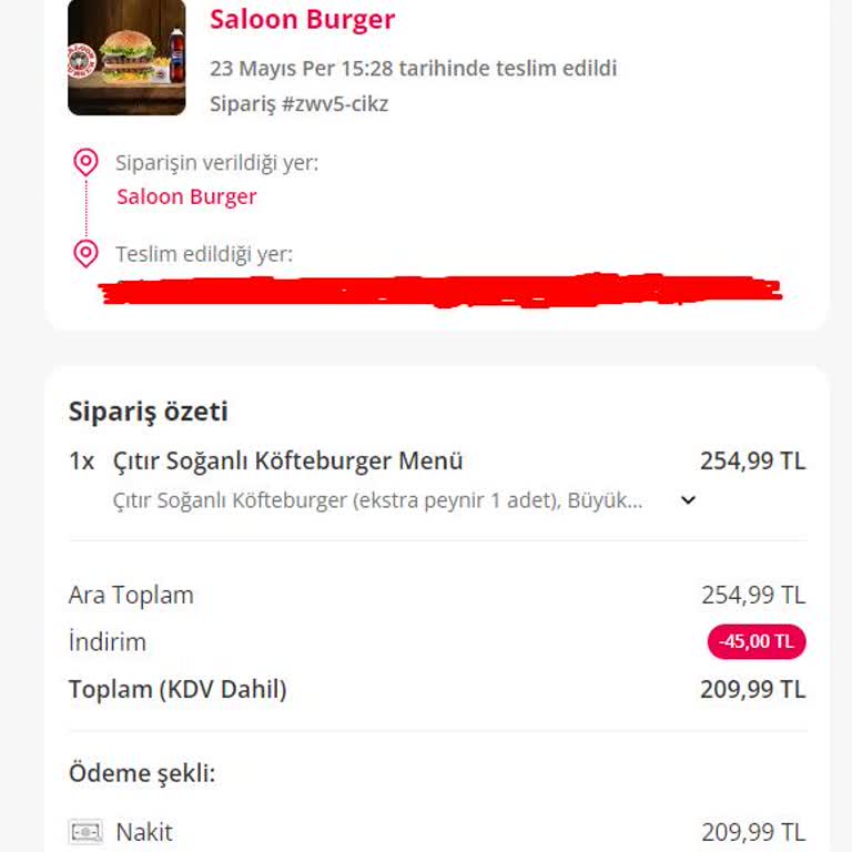 Yemeksepeti'nde Ödeme Sorunu