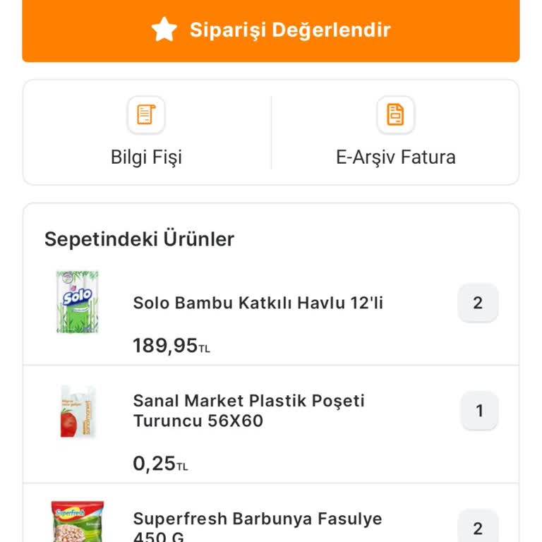 Migros Sanal Market Eksik Ürün Gönderdi