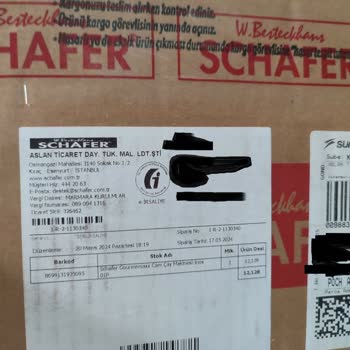 Schafer Yanlış Ürün Göndermesi
