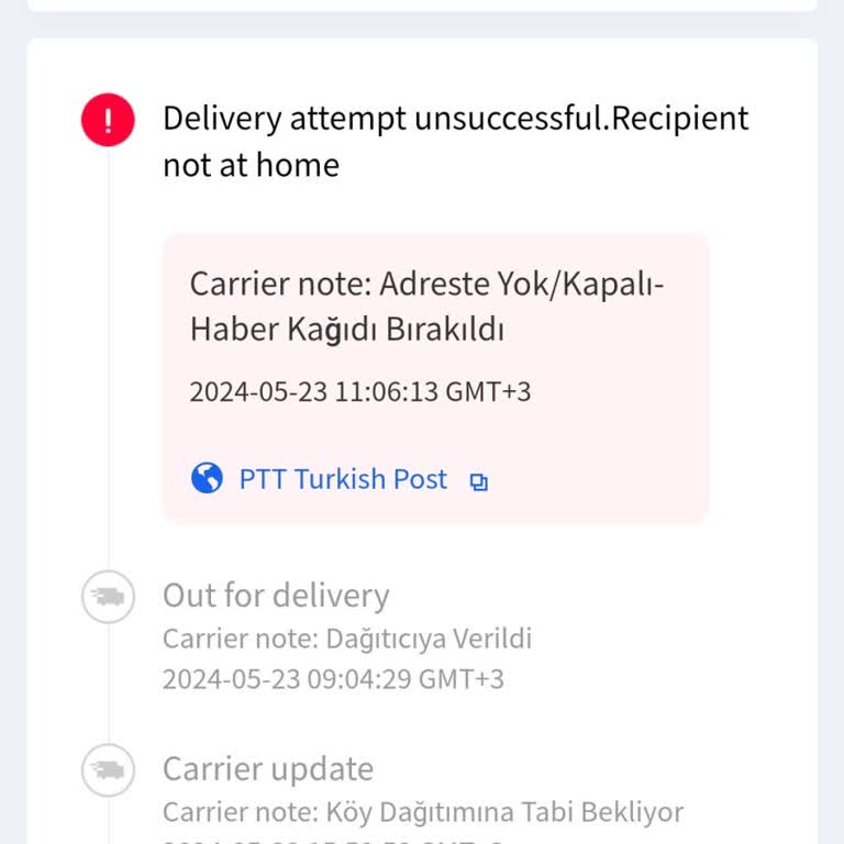 PTT Kargo PTT PİM Dağılım