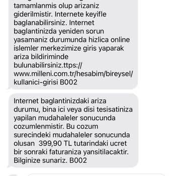 Millenicom Tam Bir Fiyasko İş Bilmez Muhatabın Bile Yok