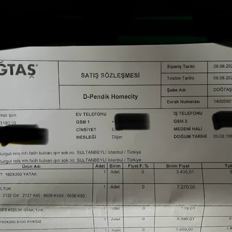Lova Yatak Doğtaş Yatak Çökmesinde Eski Düşük Fiyat İadesi