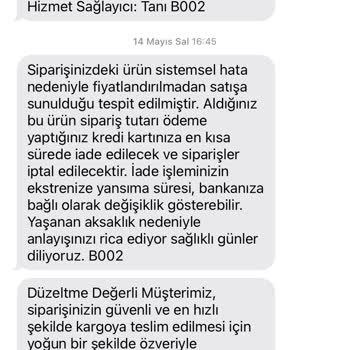 Koçtaş Ürünüm Gelmedi 02.04.2024 Tarihinde Sipariş Verdim