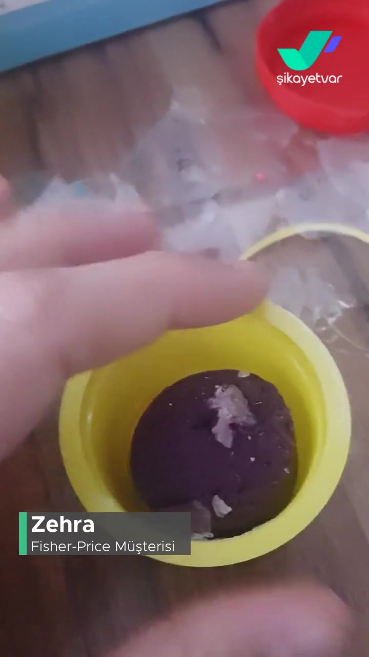 Fisher-Price Oyun Hamurunda Yabancı Madde! videonun kapak resmi