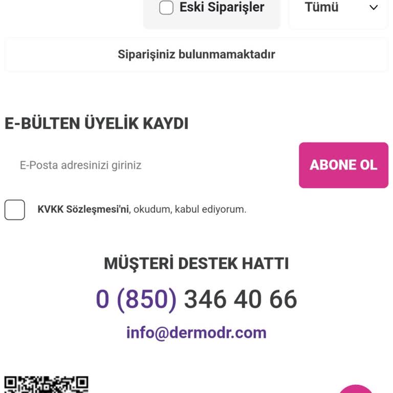 Dermo Dr Ürün Ödenmesine Rağmen Sipariş Bulunamadı Diyor