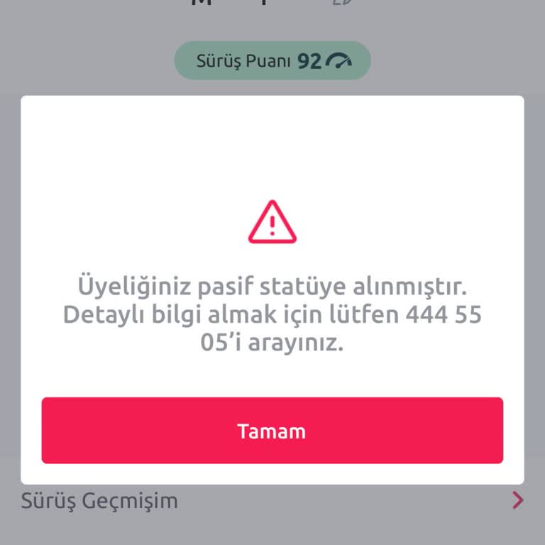 Tiktak Firmasından Sebepsiz Hizmet Durdurulması