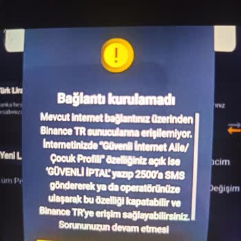 Binance TR Giriş Sıkıntısı Yardım