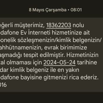 Vodafone Evde İnternet Mağduriyeti