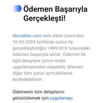 Ebru Altaş Para İadem Yapılmadı