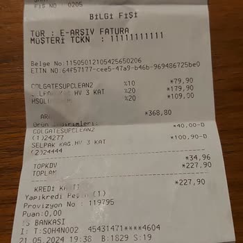 A101 Rıdvanpaşa Mağazası Çalışanı