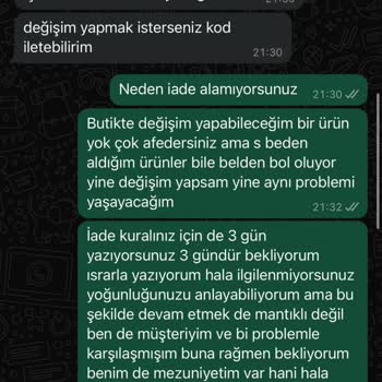 Meka Butik İlgisizliği Sökük Ürünler