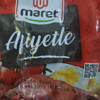 Küflü Maret Sucuk Migros'ta Buyurun Alı