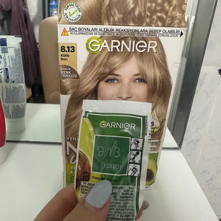Garnier Kutudan Farklı Boya Çıktı