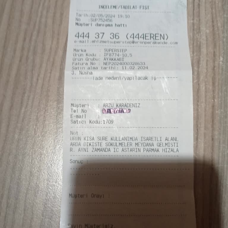 SuperStep 2 Aylık Ürün Nasıl Kullanıcı Hatası Olur