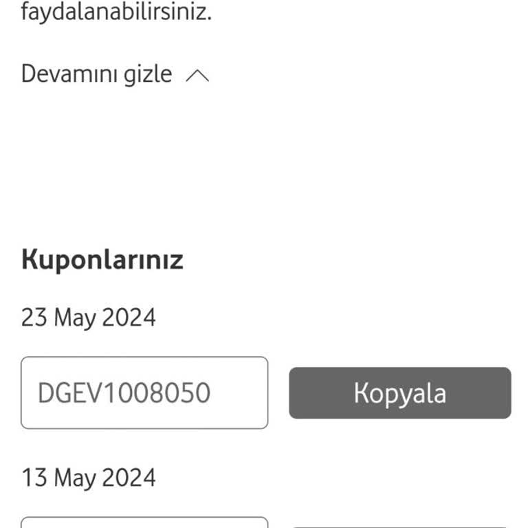 Vodafone Hediye Çarkı: Geçersiz İndirim Kuponları Ve Yetersiz Müşteri Hizmeti