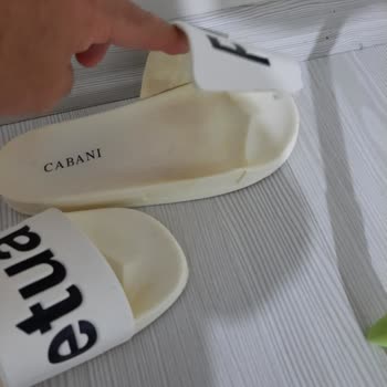 Cabani Ayakkabı Markasından Aldığım Terlik Çok Kötü Çıktı