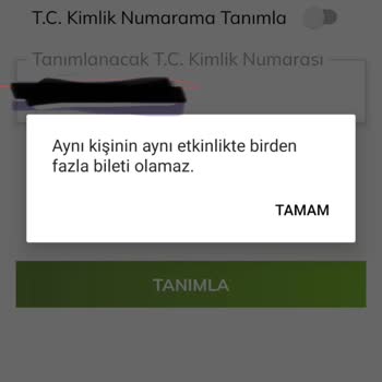 Passolig Passo Hata Yüzünden Bilet Alamıyorum