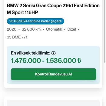Vavacars Yapılan Tutarsızlık