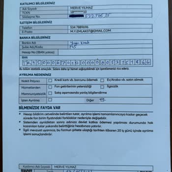 Allianz Yaşam ve Emeklilik Allianz BES İptalimi Tamamlamıyor