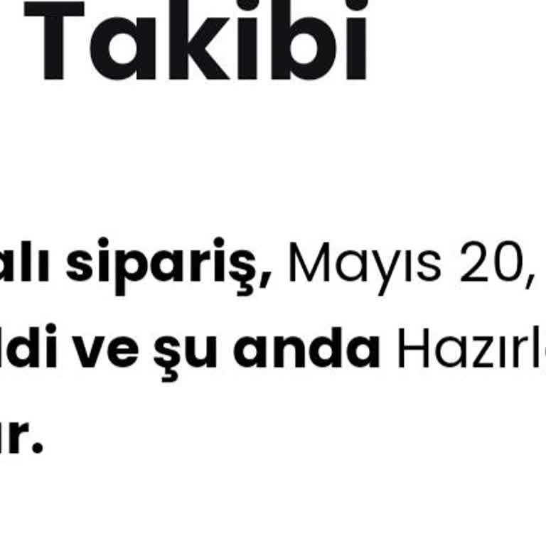 Acilyedekparca.com Siparişim Günlerdir Kargolanmıyor